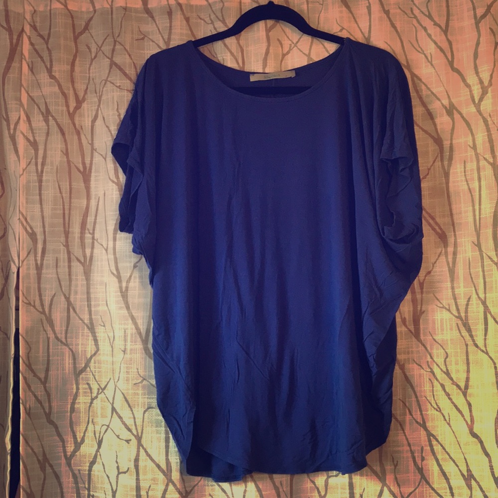 Blue cotton top